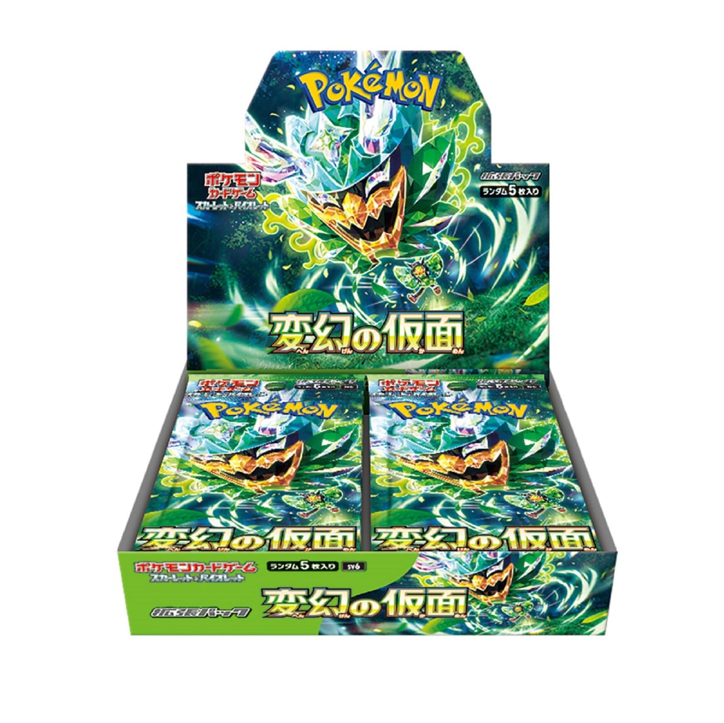 Pokémon Card Game Scarlet & Violet Expansion Pack Mask of Transformation Box (Japanese Version) - Poké Deal Cove