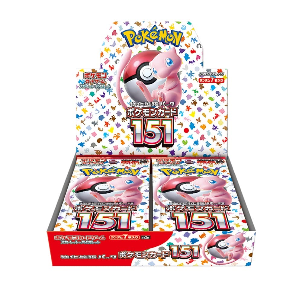 Pokemon Scarlet-Violet Expansion-Pack 151 Box Japanese