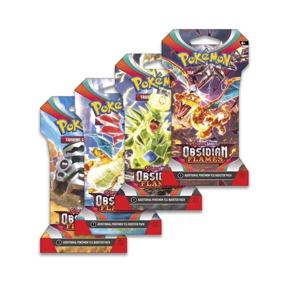 Pokemon Obsidian Flames 8-Sleeved Booster Packs