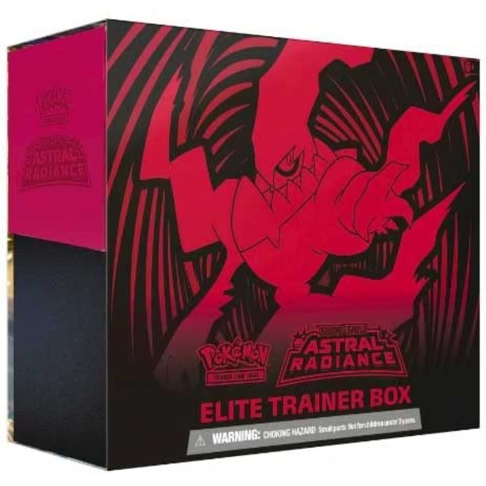 Pokémon Astral Radiance Elite Trainer Box with red and black design