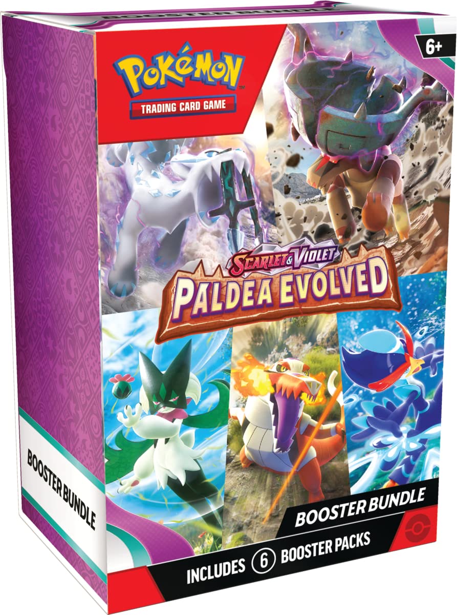 Pokemon Scarlet-Violet Paldea-Evolved Booster Bundle
