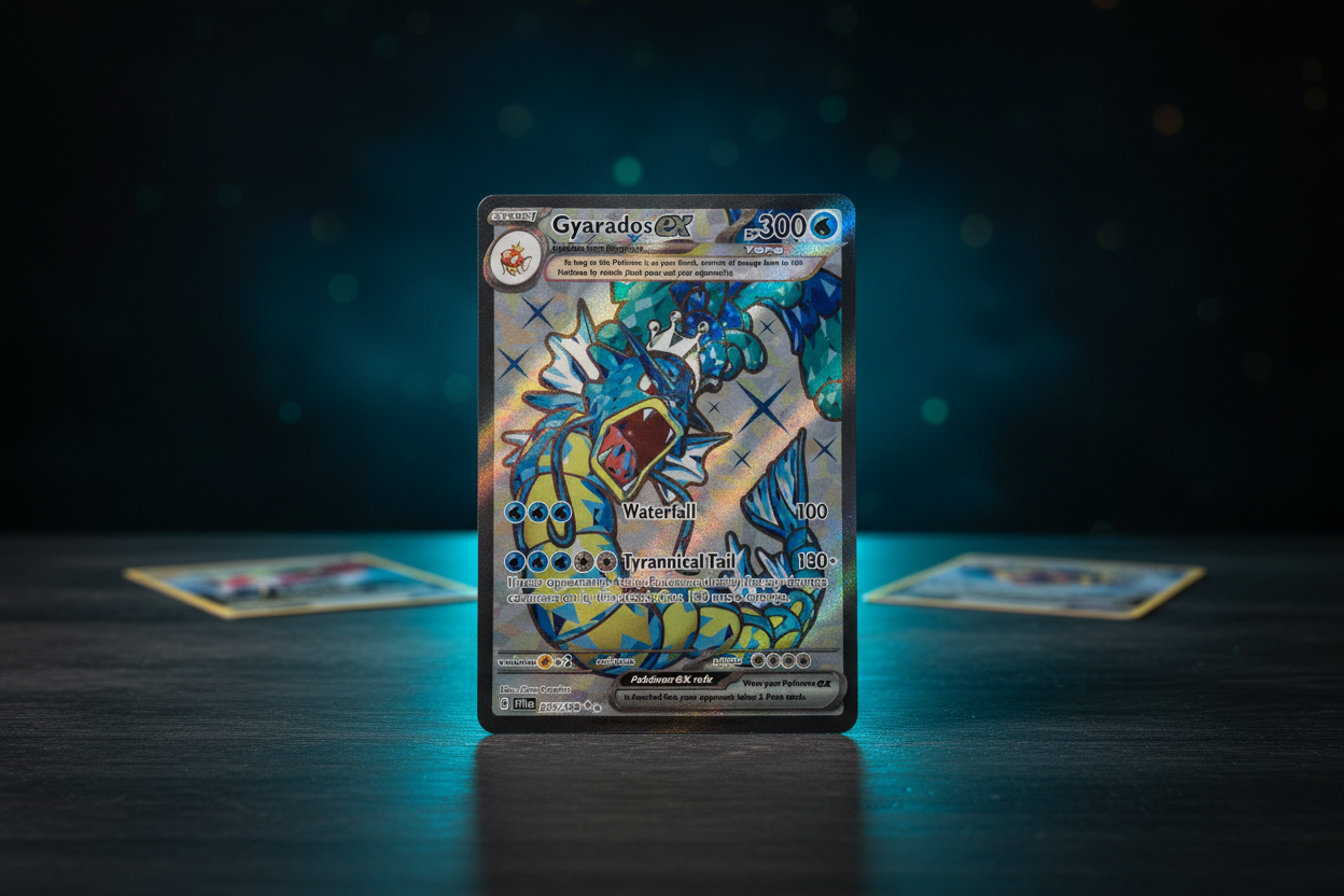 Pokémon Gyarados ex 225/198 Scarlet & Violet Ultra Rare Holo Full Art