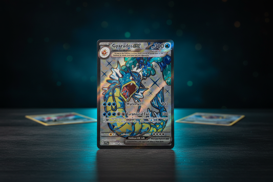 Pokémon Gyarados ex 225/198 Scarlet & Violet Ultra Rare Holo Full Art