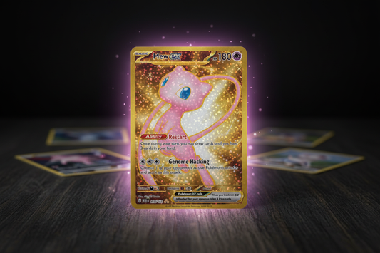 Pokémon Mew ex 205/165 Pokémon 151 Secret Rare Single Card