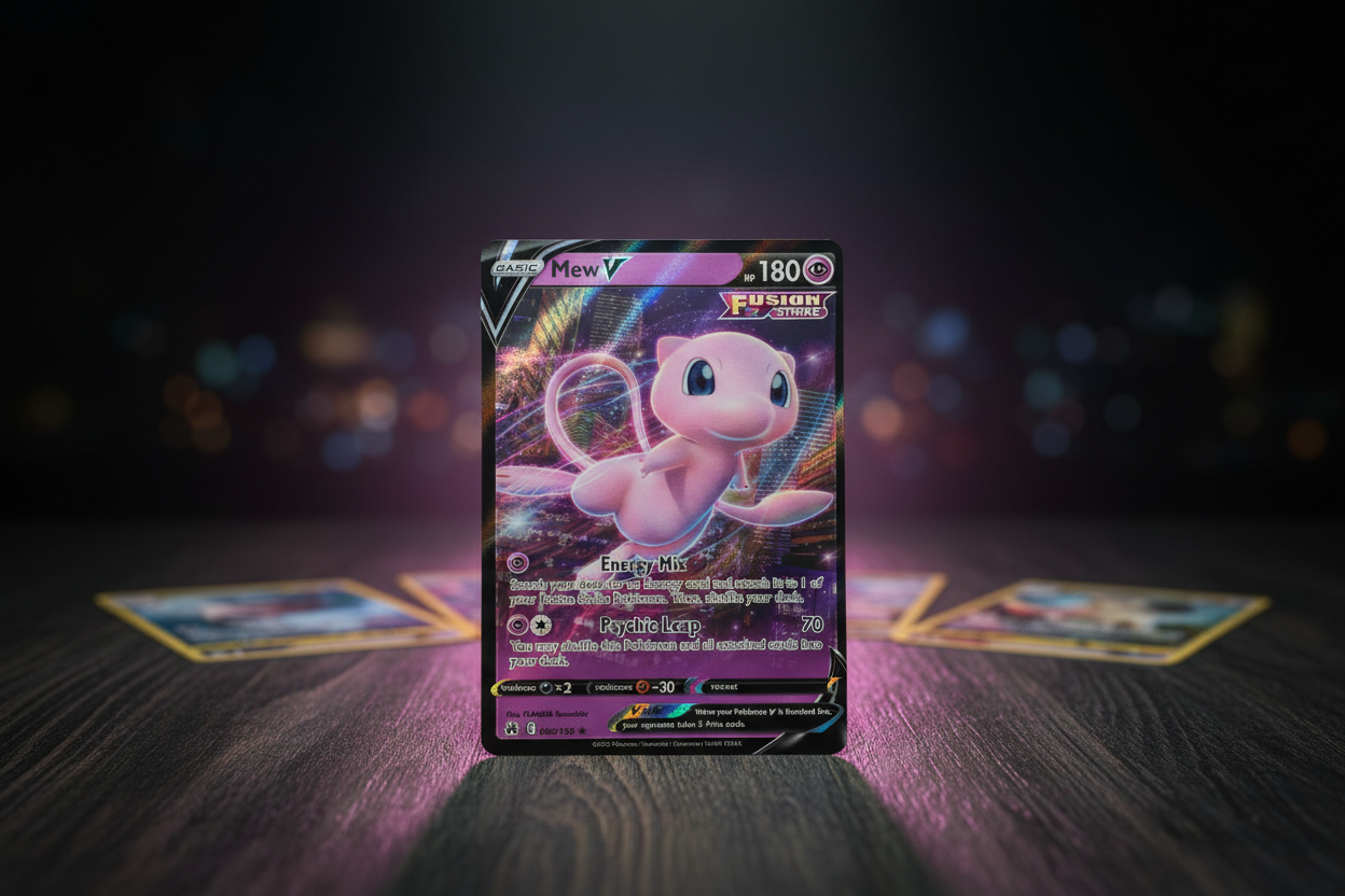 Pokémon Mew V 060/159 Crown Zenith Ultra Rare Card