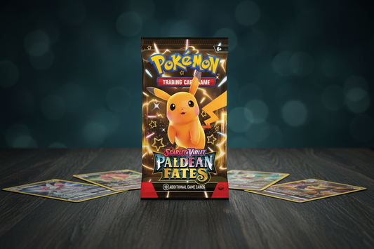 Pokémon Scarlet & Violet Paldean Fates Booster Pack Shiny Pikachu