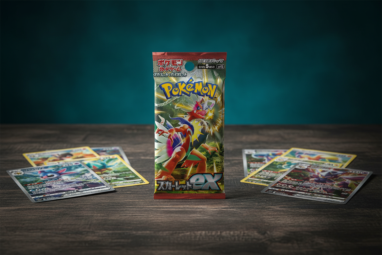 Pokémon TCG Japanese Scarlet & Violet Booster Pack SV1S Scarlet ex