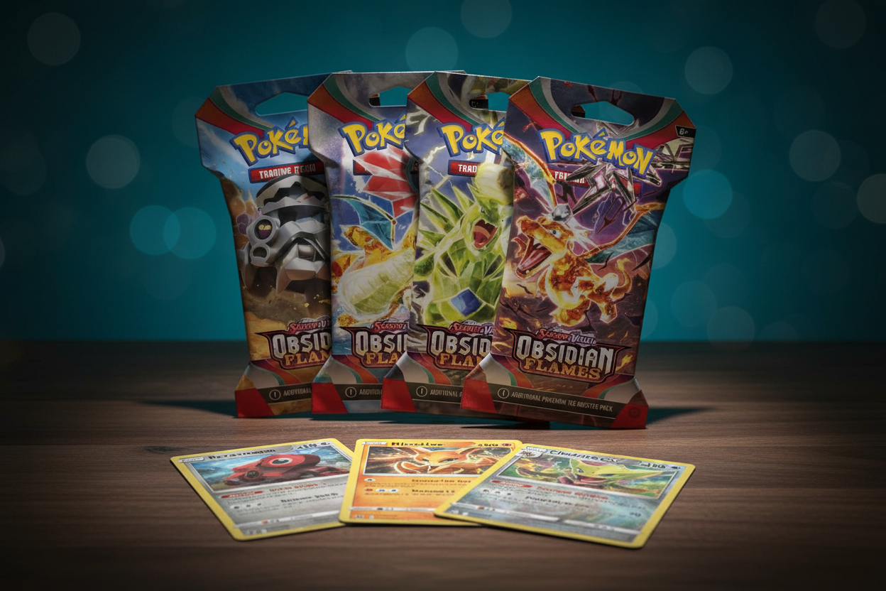 Pokémon TCG Obsidian Flames New Photo Enhanced