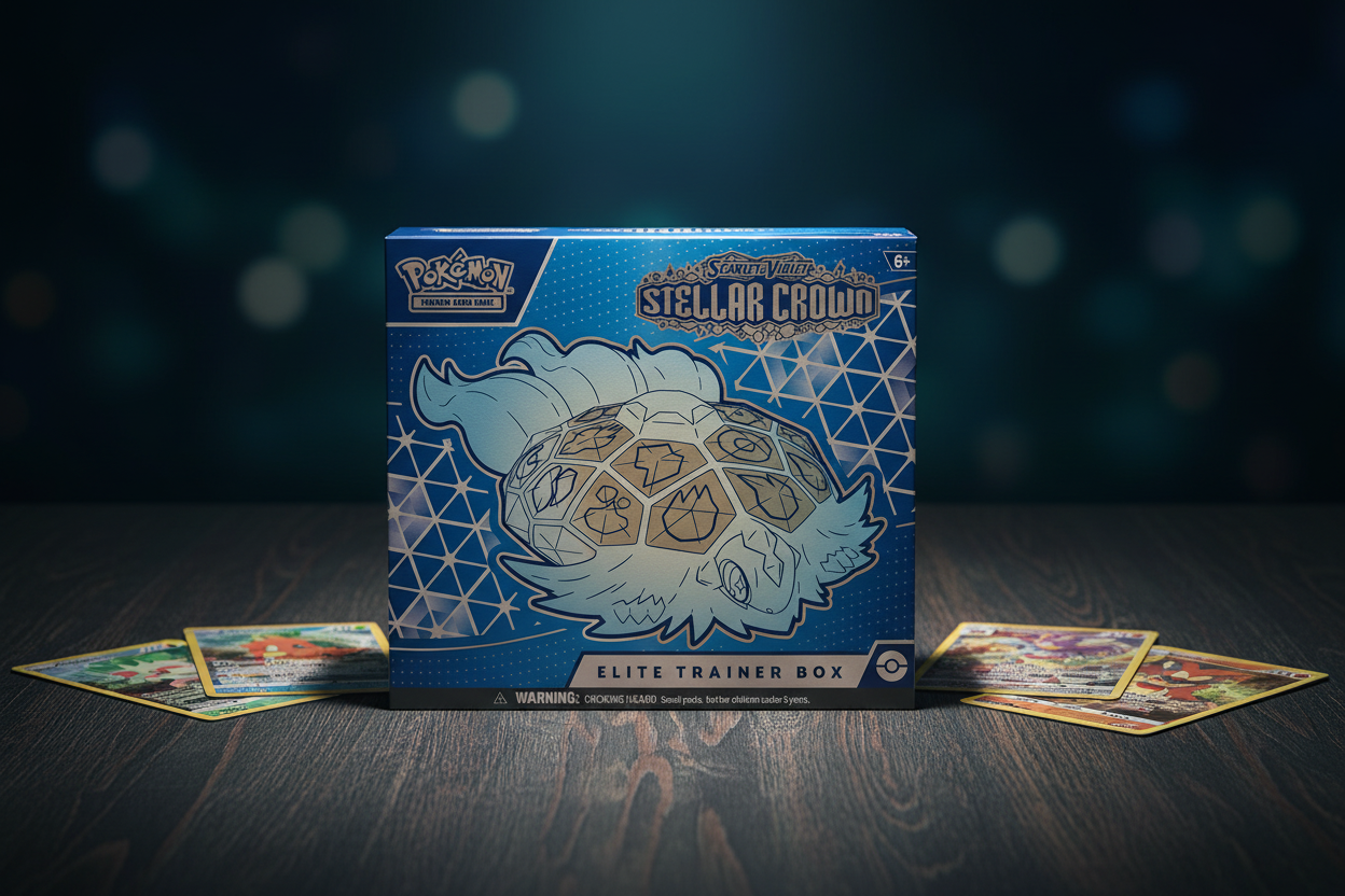 Pokémon TCG Scarlet & Violet Stellar Crown Elite Trainer Box