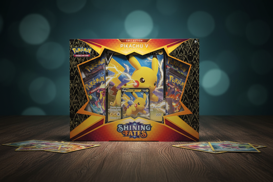 Pokémon TCG Shining Fates Collection Pikachu V Box