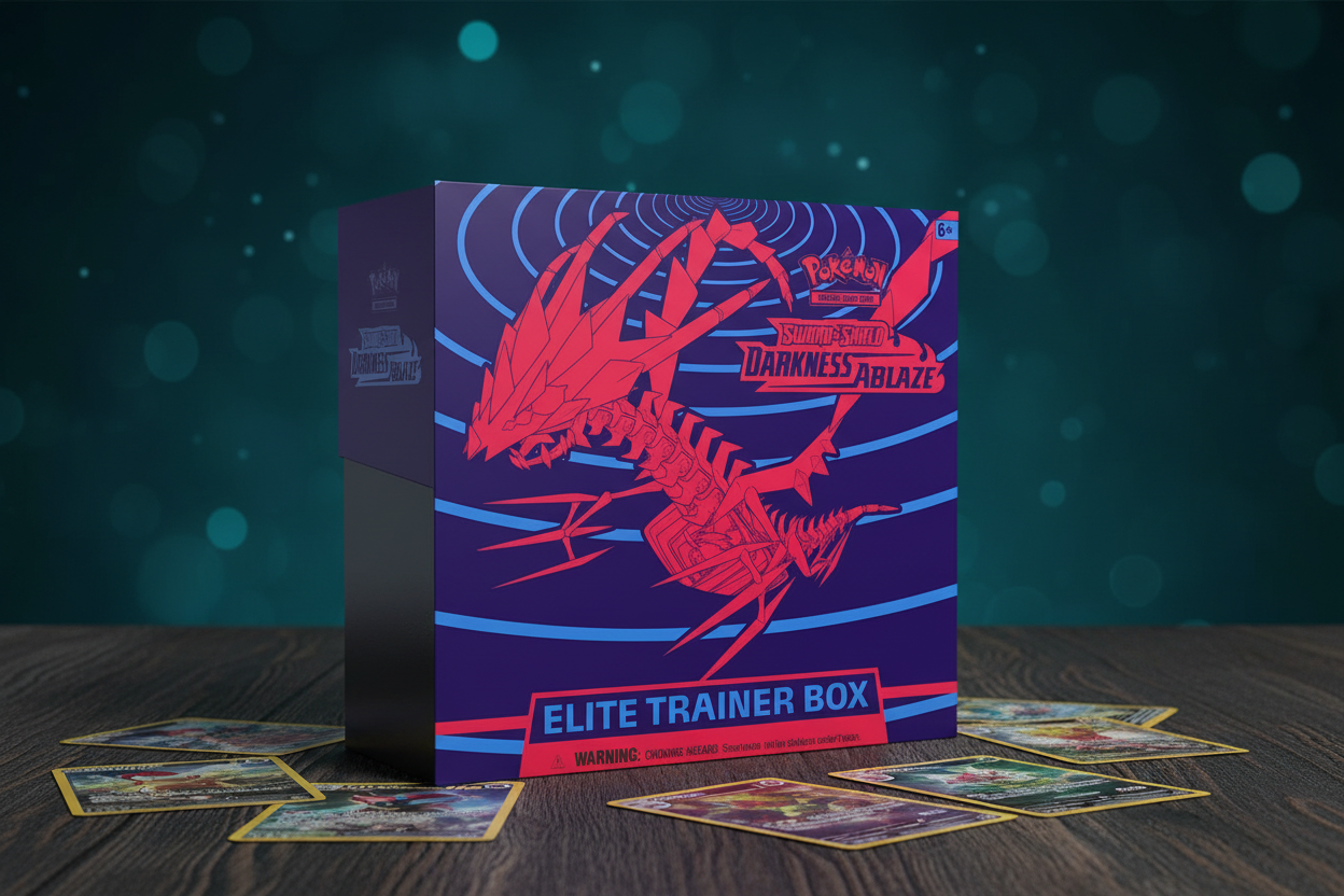 Pokémon TCG Sword & Shield Darkness Ablaze Elite Trainer Box