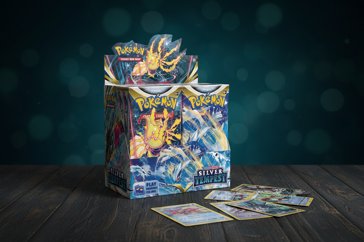 Pokémon TCG Sword & Shield Silver Tempest Booster Display Box