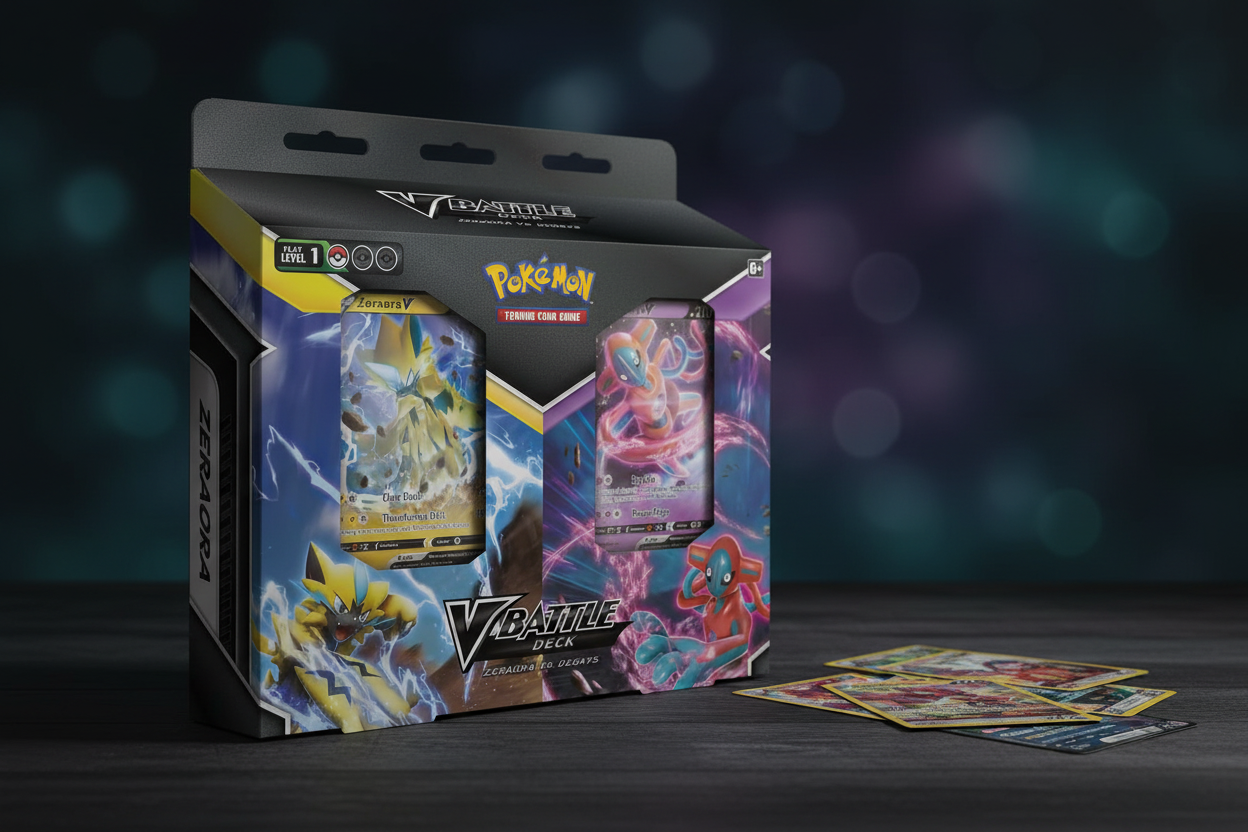 Pokémon TCG V Battle Deck — Zeraora vs. Deoxys