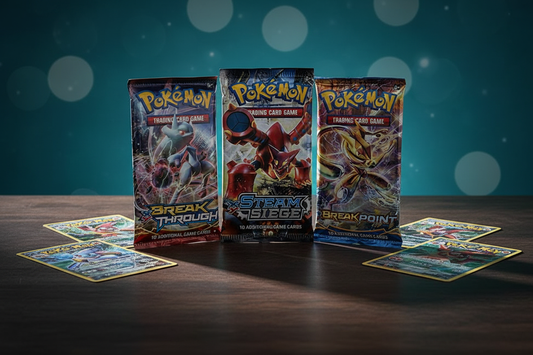 Pokémon TCG XY BREAKthrough Steam Siege BREAKpoint 3 Booster Packs