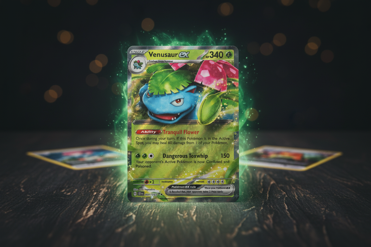 Pokémon Venusaur ex 001/142 Stellar Crown Double Rare Card