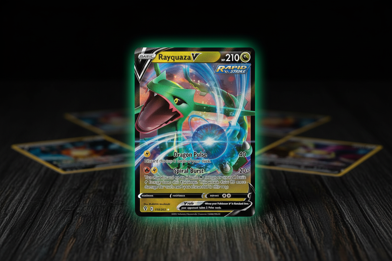 Rayquaza V 110/203 Ultra Rare Sword & Shield Evolving Skies